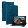 thumbnail image 1 of XYX for Kindle Fire HD 10 (11th Generation, 2021 Release) Case, PU Leather Slim Folio with Multi-Angle Stand, Blue Lily Flower, 1 of 7