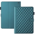 thumbnail image 1 of for Kindle Fire HD 10 (2021/2023 Release, 11th/13th Generation) Case, Rhombus Pattern Multiple Viewing Angles Stand Slim Folio Cover (Green), 1 of 6