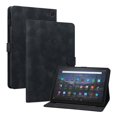 thumbnail image 1 of XYX for Kindle Fire Max 11 (13th Generation, 2023 Release) Case, PU Leather Slim Folio with Multi-Angle Stand - Black Lily Flower, 1 of 7