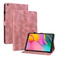 thumbnail image 1 of XYX for Samsung Galaxy Tab A 10.1 Inch 2019 Release SM-T510 SM-T515 Case, PU Leather Slim Folio with Multi-Angle Stand - Pink Lily Flower, 1 of 7
