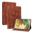 thumbnail image 1 of XYX for Samsung Galaxy Tab A7 Lite 8.7 inch SM-T220 SM-T225 Case, PU Leather Slim Folio with Multi-Angle Stand - Brown Lily Flower, 1 of 7