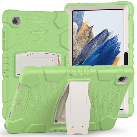 XYX Case for Samsung Galaxy Tab A8 10.5 inch (SM-X200/SM-X205), Dual Layer Slim Heavy Shockproof Rugged Protective Cover Case with Kickstand (Matcha Green)