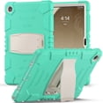 thumbnail image 1 of XYX Case for Samsung Galaxy Tab A9+ 11.0 inch (SM-X210/SM-X215/SM-X216), Dual Layer Slim Heavy Shockproof Rugged Protective Cover Case with Kickstand (Mint Green), 1 of 7