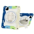 thumbnail image 1 of XYX 3in1 Rotating Stand Case for Xiaomi Pad 7/Xiaomi Pad 7 Pro 11.2 inch 2024 with Hand/Shoulder Strap, Shockproof Rugged, Colorful Blue, 1 of 7