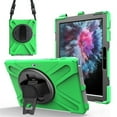thumbnail image 1 of XYX Case for 10.5 inch Microsoft Surface Go 3 2021/Surface Go 2 2020 with 360 Degree Rotating, Hand Strap, Shoulder Strap, Green, 1 of 7