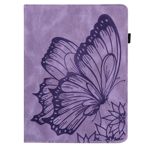 XYX Case for 6.8 inch Kindle Paperwhite (11th Generation-2021/2023/2024), Retro Butterfly Slim Folio Stand Cover (Purple)