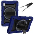 thumbnail image 1 of 3in1 Rotating Stand Case for Lenovo Tab M9 9.0 inch 2023 Released TB-310FU with Hand/Shoulder Strap, Shockproof Rugged, Blue, 1 of 7