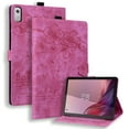 thumbnail image 1 of XYX Case for Lenovo Tab M9 9.0 inch 2023 TB310FU, Cherry Blossom Cat PU Leather Folio Stand Magnetic Shockproof Protective Cover (Rose), 1 of 7