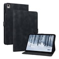 thumbnail image 1 of XYX for Nokia T21 10.4 Inch 2022 Released Case, PU Leather Slim Folio with Multi-Angle Stand - Black Lily Flower, 1 of 7