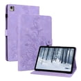 thumbnail image 1 of XYX for Nokia T21 10.4 Inch 2022 Released Case, PU Leather Slim Folio with Multi-Angle Stand - Purple Lily Flower, 1 of 7