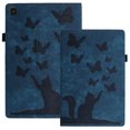 thumbnail image 1 of XYX Case for Samsung Galaxy Tab A7 inch 10.4 2020 Release SM-T500, Butterfly Cat Slim Folio Stand Cover, Dark Blue, 1 of 7