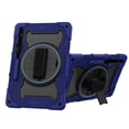 thumbnail image 1 of 3in1 Rotating Stand Case for Samsung Galaxy Tab S10 FE/Tab S9 FE/Tab S9 with Hand/Shoulder Strap, Shockproof Rugged, Blue, 1 of 7