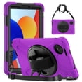 thumbnail image 1 of XYX Case for Xiaomi Redmi Pad SE 8.7 4G with 360 Degree Rotating, Hand Strap, Shoulder Strap, Purple, 1 of 7