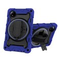 thumbnail image 1 of 3in1 Rotating Stand Case for Xiaomi Redmi Pad SE 8.7 inch 2024 with Hand/Shoulder Strap, Shockproof Rugged, Blue, 1 of 7