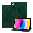 thumbnail image 1 of XYX Case for iPad 10th Generation 10.9 inch 2022 Release A2757 A2696, Retro Butterfly Slim Folio Stand Cover (Green), 1 of 6