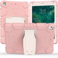 thumbnail image 1 of XYX Case for iPad 9.7 inch/iPad 6th/5th Gen/Air 2, Dual Layer Slim Heavy Shockproof Rugged Protective Cover Case with Kickstand (Cherry Pink), 1 of 7