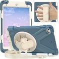 thumbnail image 1 of XYX Case for iPad Mini 5/4 Generation 7.9 inch with 360 Degree Rotating, Hand Strap, Shoulder Strap, Cornflower Blue, 1 of 7