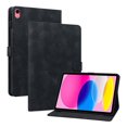thumbnail image 1 of XYX for iPad 11th 2025/iPad 10th 10.9-inch 2022 Release Case, PU Leather Slim Folio with Multi-Angle Stand - Black Lily Flower, 1 of 7