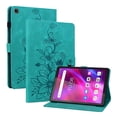 thumbnail image 1 of XYX for Lenovo Tab M7 3rd Gen 7.0 inch TB-7306X Case, PU Leather Slim Folio with Multi-Angle Stand, Green Lily Flower, 1 of 7