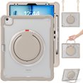 thumbnail image 1 of XYX for iPad Air 13 inch Case (M4 2026/M3 2025/M2 2024), 360 Rotating Hand Grip, Shoulder Strap, Heavy Duty Drop Protection, Khaki, 1 of 7