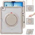thumbnail image 1 of XYX For iPad Air 13 inch Case (2025 M3/2024 M2), 360 Rotating Hand Grip, Shoulder Strap, Heavy Duty Drop Protection, Khaki, 1 of 7