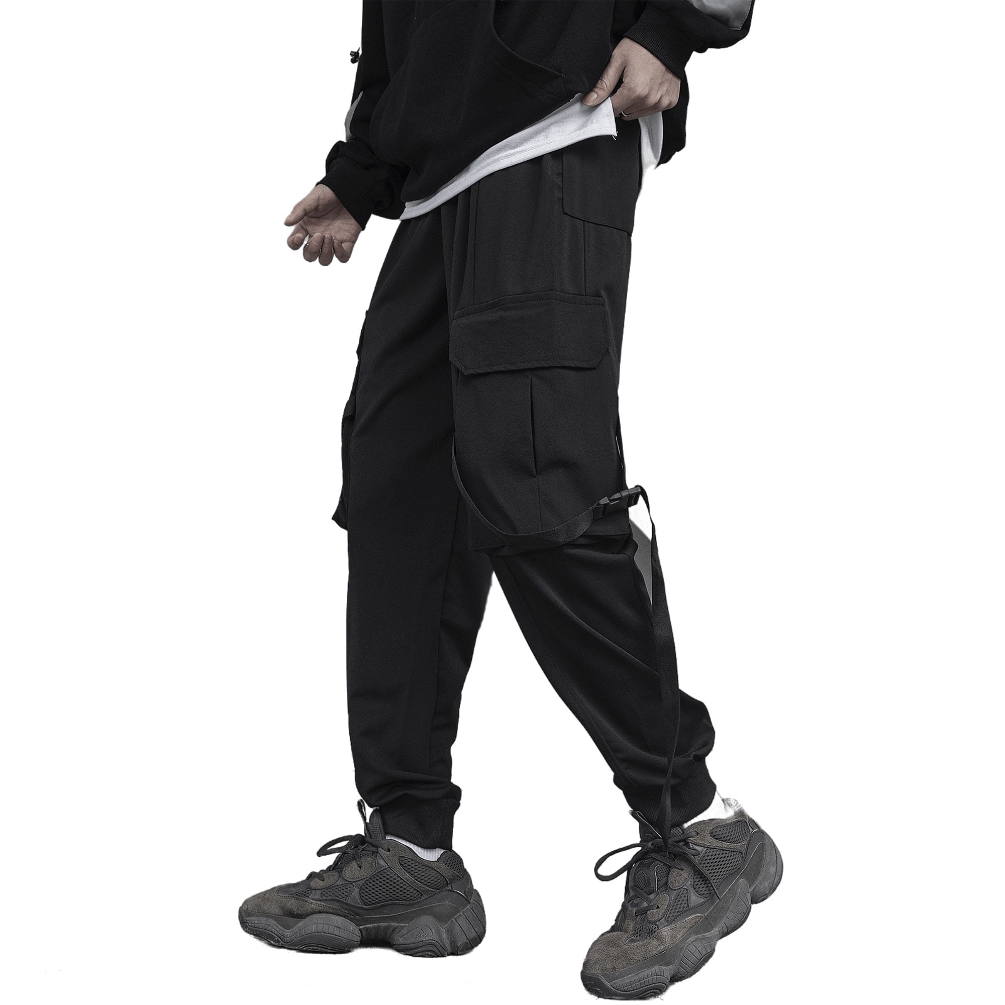 XYXIONGMAO Streetwear Techwear Hip Hop Harem Pants for Men Sports Casual Loose Overalls Multi-Pocket Hip-hop Trousers XYXIONGMAO Streetwear Techwear Hip Hop Harem Pants for Men Sports Casual Loose Overalls Multi-Pocket Hip-hop Trousers