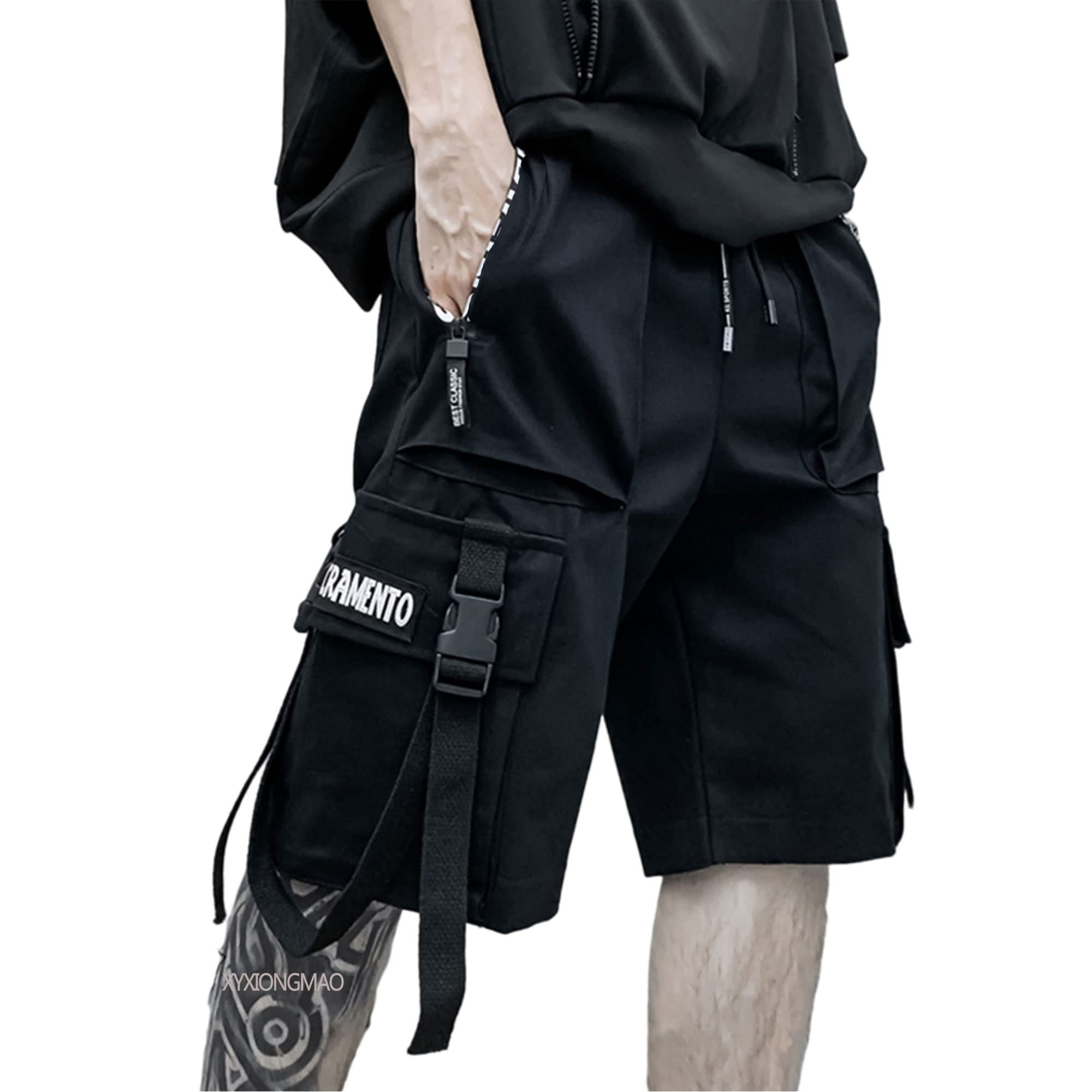 XYXIONGMAO Men's Jogger Techwear Pants Hip Hop Goth