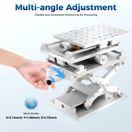 XYZ 3 Axis Moving Table Laser Marking Machine Optical Lab Working Bench
