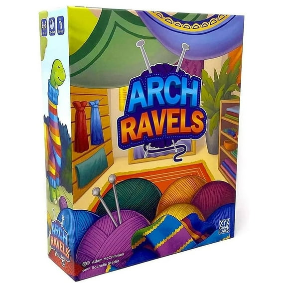 XYZ Game Labs | ArchRavels | Family Board Game | Set Collection & Drafting Game | 2 to 4 Players | Ages 8+