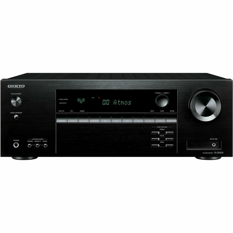 Onkyo TX-SR393 5.2 Ch Dolby Atmos A/V Surround Sound Theatre