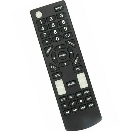 XYZ Sales Remote Control for Insignia TV, Black