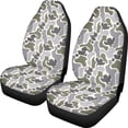thumbnail image 1 of XYZCANDO Abstract Camo Pattern Car Front Seat Covers Polyester Fabric Interior Decor Car Seat Covers Vans Sets car Front Seats, Anti-Slip Comfy Truck SUV, 1 of 9