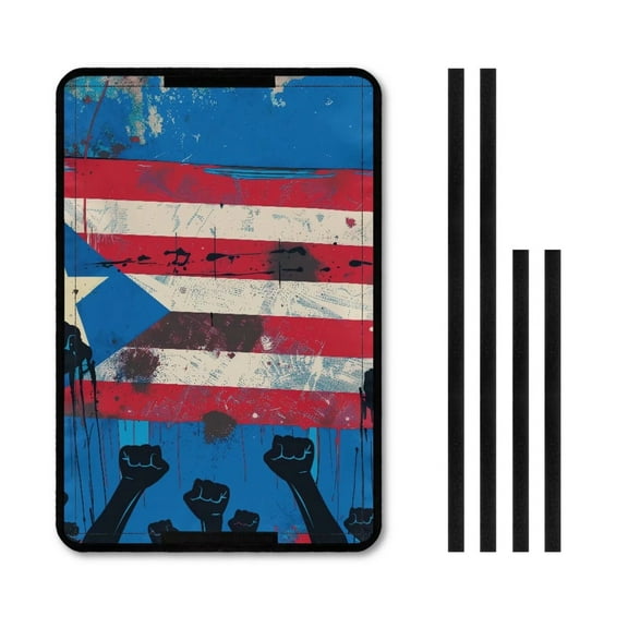 XYZCANDO American Flag RV Door Window Shade Foldable RV Wind Cover 26'' X 17'' Camper Blinds for Travel Trailers RV Accessories for Inside RV Window Screen with UV Protection Blue