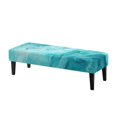 thumbnail image 1 of XYZCANDO Anti Scratch Bench Covers for Hotel Home, Polyester Spandex Fabric Anti Dust Long Bench Seat Slipcover with Stretch, 1 of 9