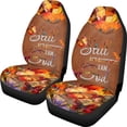 thumbnail image 1 of XYZCANDO Automotive Seat Cushion Covers Polyester Car Accessories Car Seat Covers Non-Slip Lightweight Truck Sedan, Butterfly Pattern Design, 1 of 10