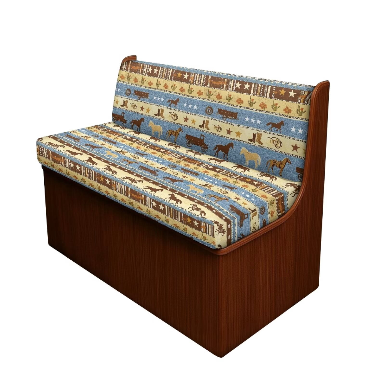 XYZCANDO Aztec Horse RV Dinette Cushion Covers Comfortable Couch Cushion Covers Universal Camper Accessories Washable Furniture Covers for Sofa and Loveseat Brown