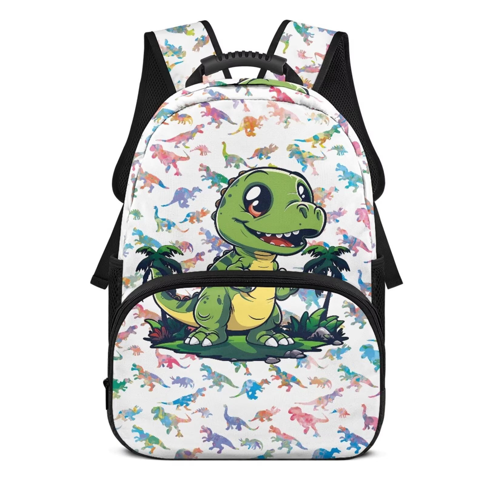 baby backpack 8 kids Xyzcando Baby Dinosaur 17 Inch Kids Backpack for Girls 8-14 Large Capacity Toddler Bookbag with Adjustable Strap for Elementary Middle School Kids,