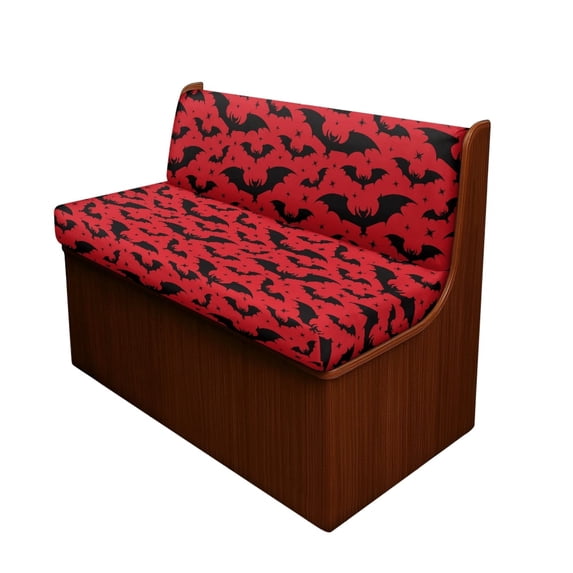 XYZCANDO Bat Silhouette RV Dinette Cushion Covers Stretch Camper Cushion Covers, Breathable Non-Slip RV Booth Seat Covers Fit for RV Sofa Camper Couch