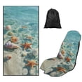 thumbnail image 1 of XYZCANDO Beach Seat Cover Towel Waterproof Sweating Car Seats Cover with Storage Bag Shell Non Slip Backing Sweatproof Cushion Protector Universal Fit for Cars SUV Sedans, 1 of 7