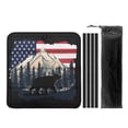 thumbnail image 1 of XYZCANDO Bear American Flag Skylight Shade RV Skylight with Hook And Loop Camper Window Cover Foldable Winnebago Sun Shield Shade for Roof RV Accessories for Inside Black, 1 of 7