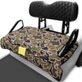 thumbnail image 1 of XYZCANDO Bird Camo Golf Cart Seat Cover with 4 Storage Pockets - Universal Non-Slip Washable Protector for 2-Seat Golf Carts, 1 of 9