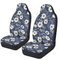 thumbnail image 1 of XYZCANDO Blooming Flowers Car Seat Covers 2 Pack Breathable Car Seat Covers for Women Removable Automotive Accessories Universal Fit for Most Cars,SUVs,Sedans, 1 of 7