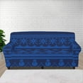 thumbnail image 1 of XYZCANDO Blue Snowflake Sofa Slipcover,Anti-Slip Soft Couch Sofa Cover, Washable Furniture Protection Elastic Bottom 3 Seater Cushion Couch Sofa Covers, 1 of 6