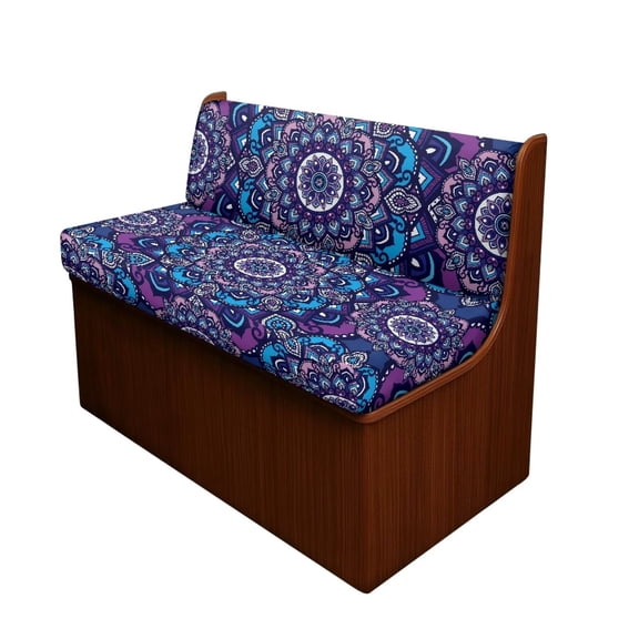 XYZCANDO Bohemian Mandala RV Dinette Cushion Covers Comfortable RV Accessories for Inside Loveseat Sofa Chair Cover Furniture Protector Washable Sofa Covers for 2 Cushion Couch