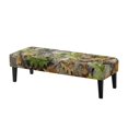 thumbnail image 1 of XYZCANDO Breathable Dining Bench Covers for Living Room Bedroom, Polyester Spandex Machine Washable Bench Slipcovers with Stretch, 1 of 9