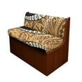 thumbnail image 1 of XYZCANDO Brown Tribal Pattern RV Dinette Cushions Comfortable RV Decor Stylish Bench Seat Cover Polynesia Universal Cushion Covers for Couches and Sofas Washable Slip Covers, 1 of 7