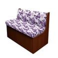 thumbnail image 1 of XYZCANDO Butterfly RV Dinette Cushion Covers Comfortable RV Accessories Universal RV Dinette Cushions for Women Washable Cushion Covers for Couches and Sofas Slipcovers for Loveseat White, 1 of 7