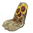 thumbnail image 1 of XYZCANDO Butterfly and Sunflower Pattern Car Seat Towel Covers Non-Slip for Gym Beach Running, Sweatproof Anti-Slip Seats Protectors Comfortable, 1 of 10