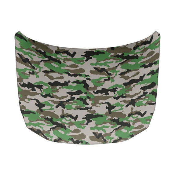 XYZCANDO Camouflage Car Hood Cover for Truck Pickup Sedans, All-Season Protection Swimsuit Fabric All Seasons Protection Car Hood Covers
