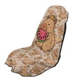 thumbnail image 1 of XYZCANDO Capybara Watermelon Pattern Design Sweat-Absorbent Car Towel Seat Covers for Outdoor Gym, Sweat Washable Easy Install Car Seat Protector, 1 of 11